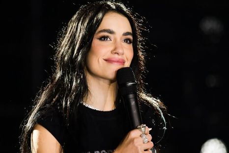 El guiño de Lali a Wanda Nara. Créditos: Archivo MDZ El guiño de Lali a Wanda Nara. Créditos: Archivo MDZ