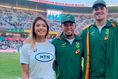 Elton Jantjies El apertura sudafricano habría tenido relaciones con la nutricionista de los Springboks.