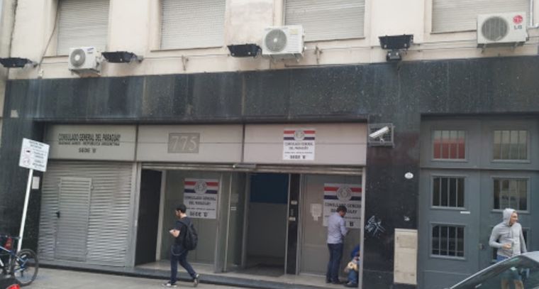 Consulado General de Paraguay en Buenos Aires.