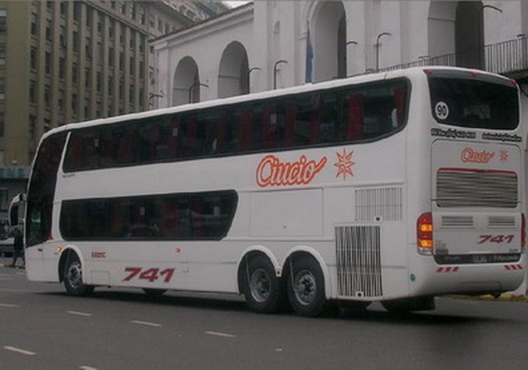 Bus de la empresa Ciucio.