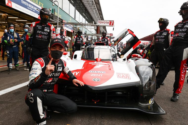 Kobayashi logró el mejor tiempo Foto: Toyota Gazoo Racing WEC