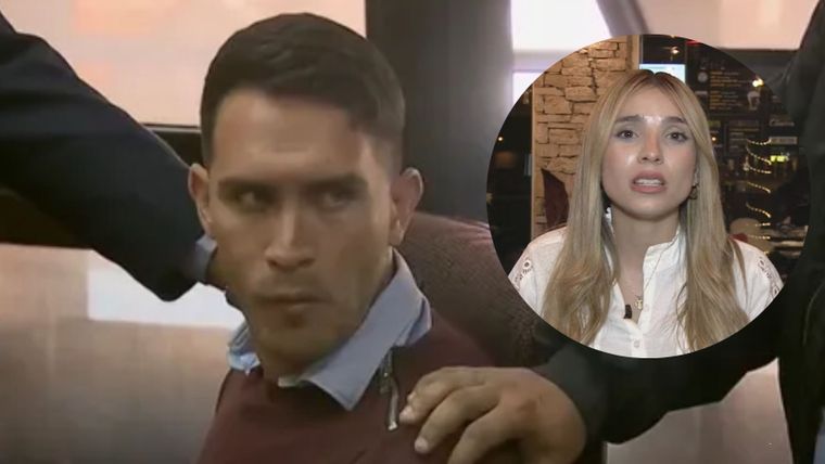 Santiago Martínez y Emily Ceco: la pareja que pasó del amor televisado a una condena de 15 años. / Capturas de TV Eltrece