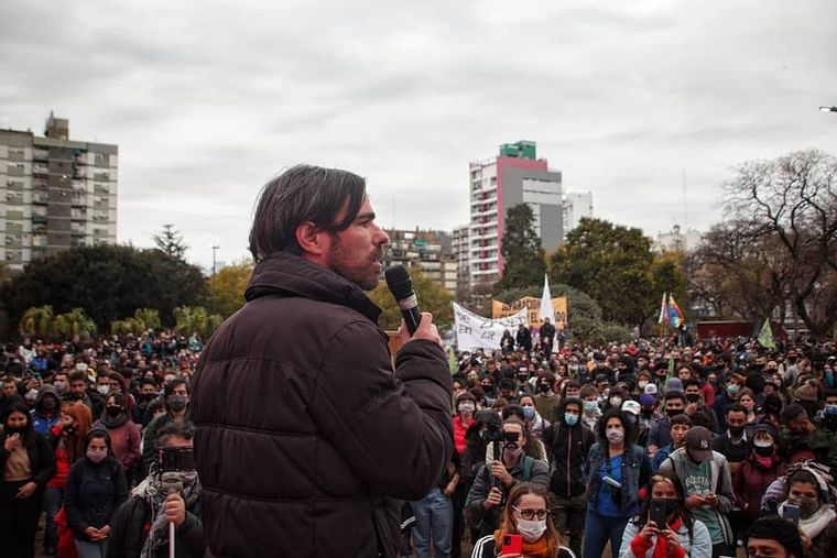 Foto: Twitter: Nicolás Del Caño