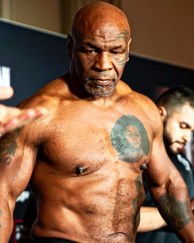 Mike Tyson perdió ante Jake Paul. Foto: @miketyson