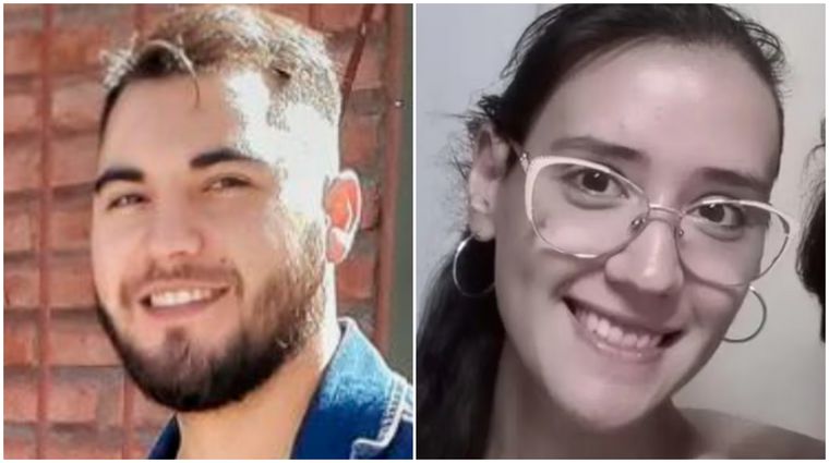 Yamil Yunes y Rocío Collado, el acusado y la víctima del femicidio en San Rafael. 