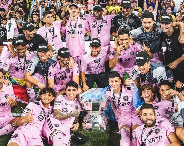 En 2023, las Garzas lograron el primer título de su historia. Foto: Instagram @facufarias10