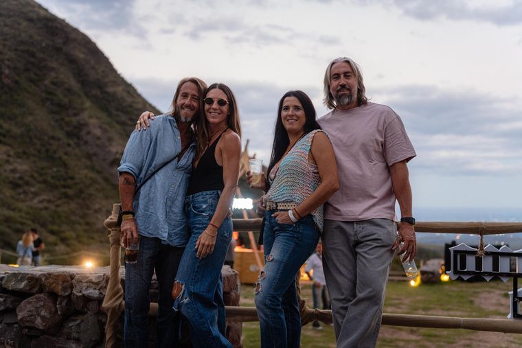 Lisandro Rosales, Sofía Sottano, Rodrigo Forsat y Carolina Pérez.