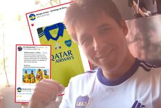 Giorgio Armas, quien se hace llamar el astrólogo de Boca, pidió antes que nadie que Boca use la camiseta amarilla con River. ¿Lo escucharon a él?