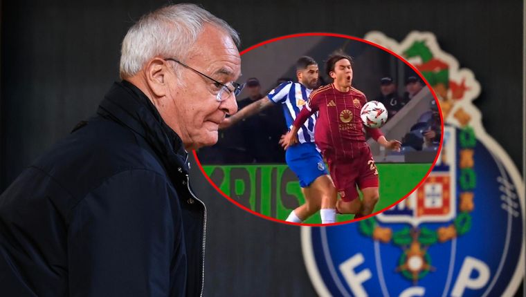 Claudio Ranieri se lamentó por la lesión de Dybala. Foto: EFE y captura ESPN