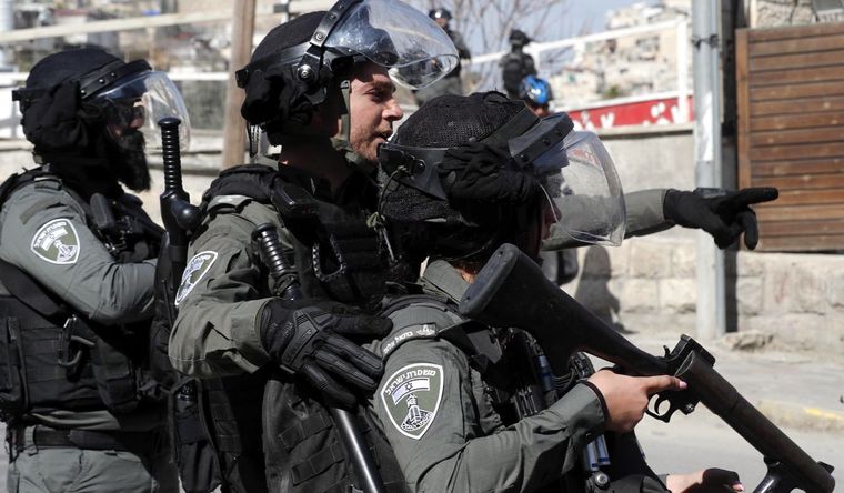 soldados israelíes Otra vez, soldados de Israel derraman sangre palestina. Foto: Efe.