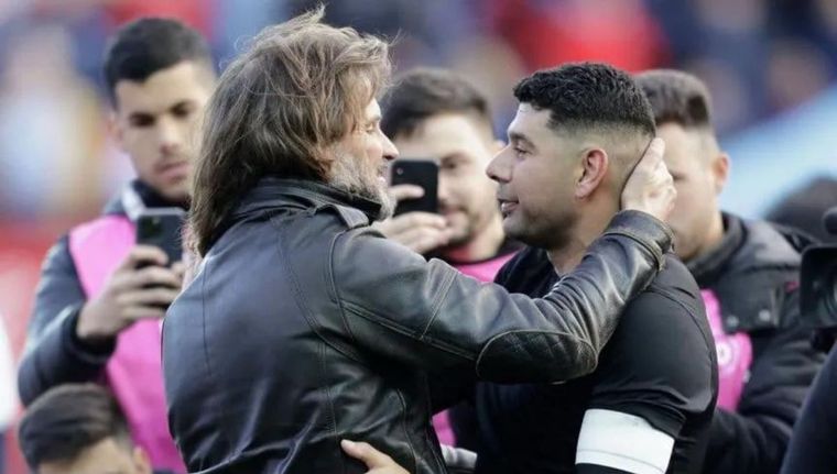 Insúa habló de la chance de que vuelva Ortigoza. Foto: Télam