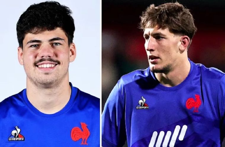 Auradou y Jégou vuelven a la Selección francesa de rugby. Foto: NA
