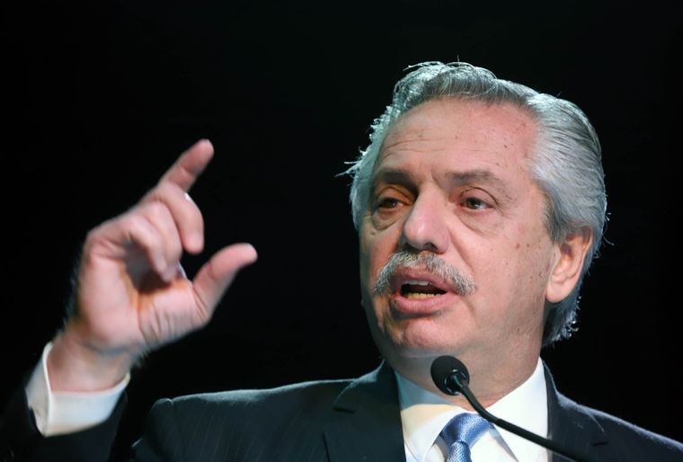 Alberto Fernández fue internado por problemas de salud Foto: Noticias Argentinas