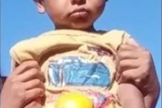 Continúa la búsqueda del niño desaparecido Foto: Captura de pantalla