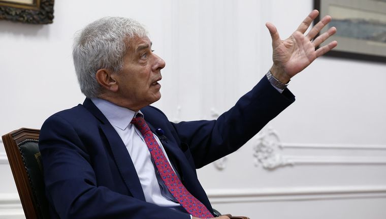 El ministro de Justicia, Mariano Cúneo Libarona, se refirió a la nominación de Ariel Lijo Foto: EFE