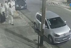 Alrededor de 20 karatecas previnieron un supuesto asalto en Bernal. Foto: Captura de video