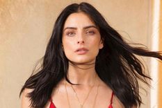 Aislinn Derbez compartió un íntimo momento.