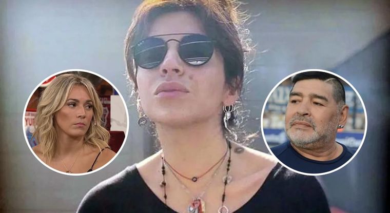 Gianinna Maradona contó un tremendo chisme de Rocío Oliva en el velorio de Diego La hija del Diez apuntó con todo contra la última pareja de su padre