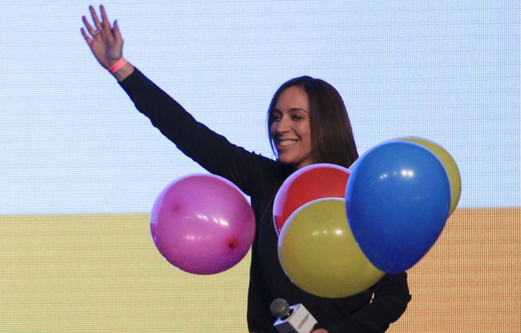 Vidal fue en 2015 electa gobernadora de Buenos Aires. Foto: NA