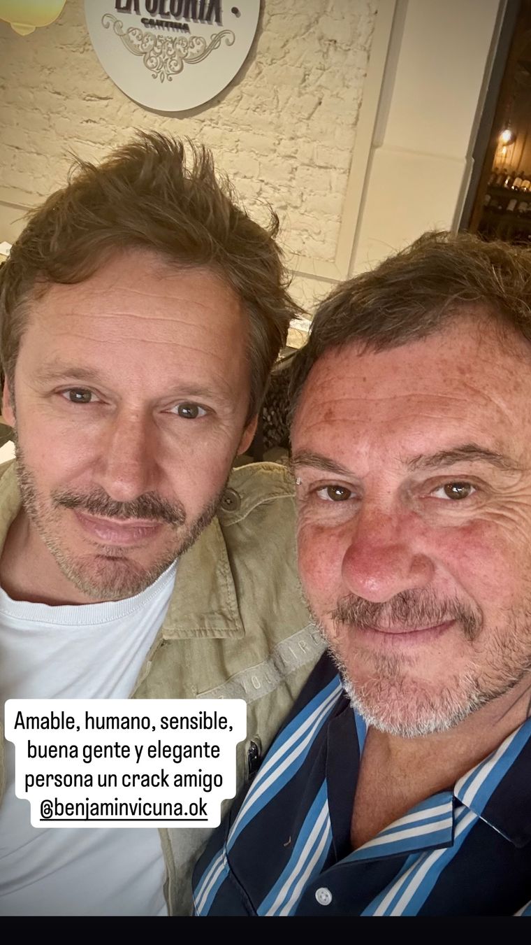 Una visita estelar en Mendoza. Una visita estelar en Mendoza.