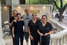 El músico sigue disfrutando la ciudad de Mendoza.