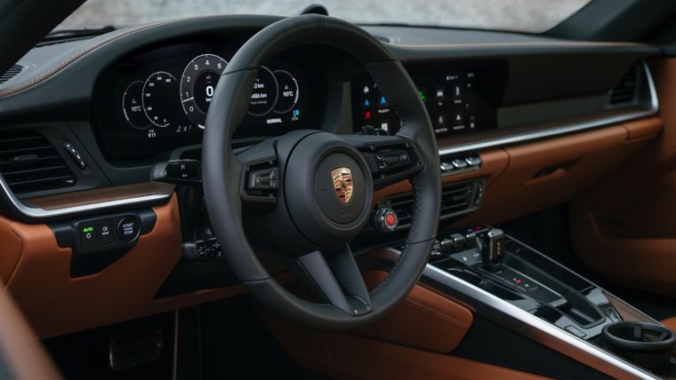 Interior del Porsche 911 Carrera S Foto: Porsche