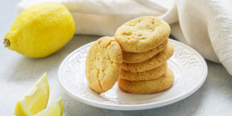 Galletitas de limón Foto: Shutterstock
