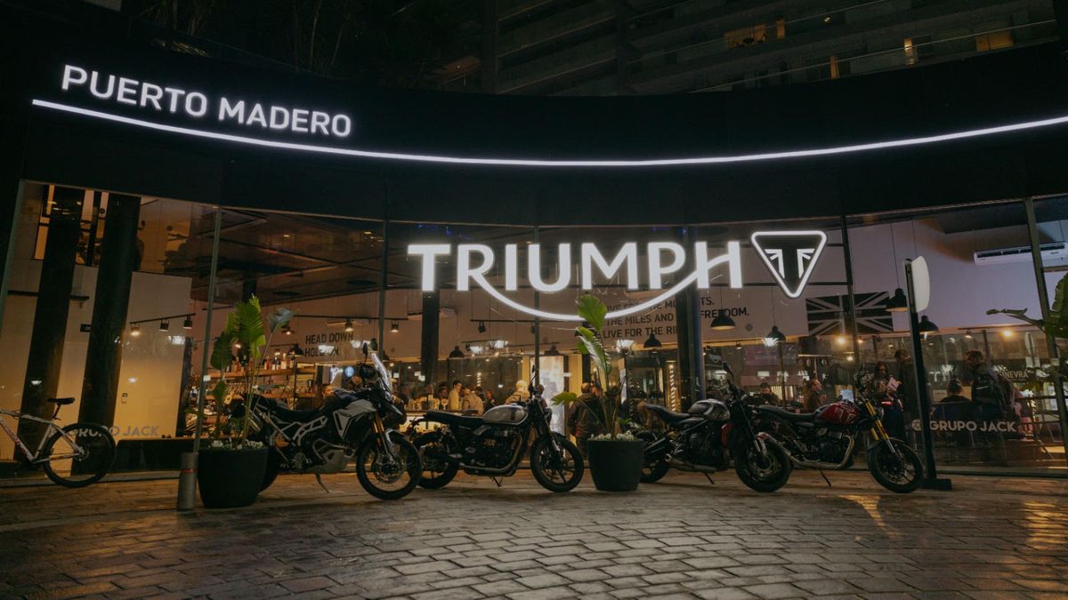 Grupo Corven expande la red de concesionarios de motos Triumph con un nuevo local en Puerto Madero