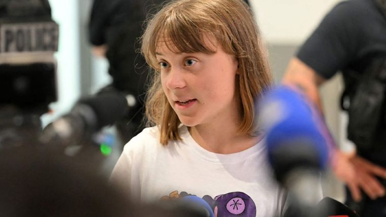 Greta Thunberg señaló que hay un genocidio en marcha.