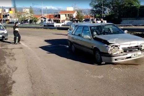 Así quedó uno de los vehículos involucrados Foto: Federico lagiglia