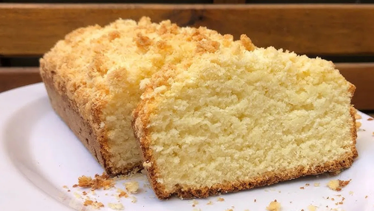 Receta de budín de naranja y coco perfecto para la merienda.