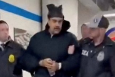 Imagen de maduro en la sede de la DEA en Nueva York en la noche del sábado.