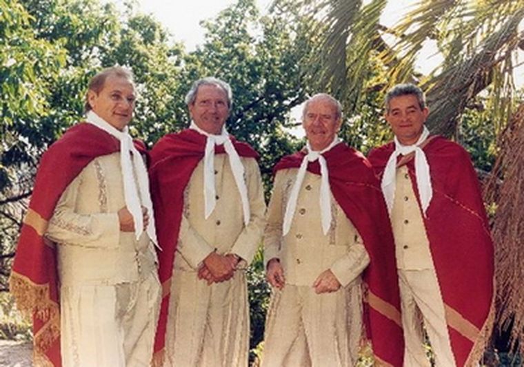 Ricardo Romero y Héctor Bulacio (al medio) son los dos músicos que fallecieron ayer. Foto: NA