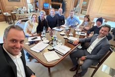 La mesa política se volvió a reunir en Casa Rosada La mesa política se volvió a reunir en Casa Rosada
