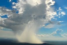 Los ríos voladores se desplazan a una altura de hasta dos kilómetros aproximadamente. Foto: GERARD MOSS