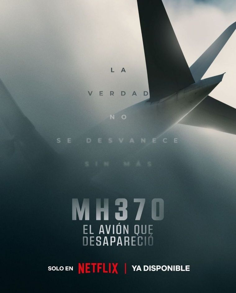 Netflix estrenó MH370: El avión que desapareció y se está volviendo muy popular dentro de la plataforma. Foto: Instagram Netflixlat.