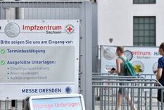 El engaño sucedió en un centro de vacunación como este de la ciudad de Dresde. Foto: GETTY IMAGES