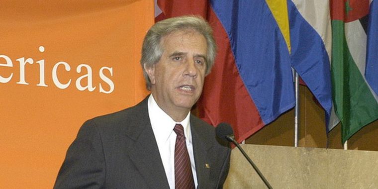 El presidente uruguayo, Tabaré Vázquez Foto: NA