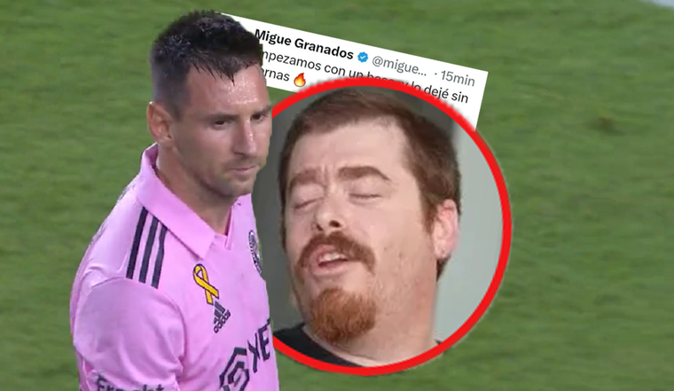 El conductor dijo presente en las redes y posteriormente borró su posteo.