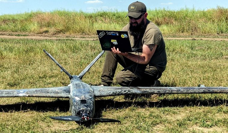 drones ucranianos Ucrania fabrica cientos de drones para atacar a a Rusia. Foto: Efe.