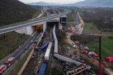 Continúa la búsqueda de sobrevivientes en Grecia. Foto: Efe.