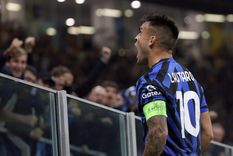 Lautaro Martínez volvió a convertir. Foto: EFE Lautaro Martínez volvió a convertir. Foto: EFE