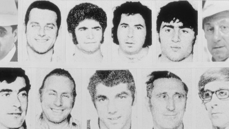 Once miembros del equipo olímpico israelí de 1972 murieron después de que hombres armados palestinos irrumpieran en su recinto.
