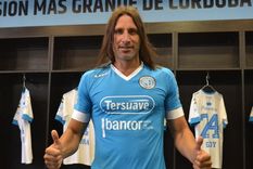 Olave no se guardó nada Foto: CA Belgrano