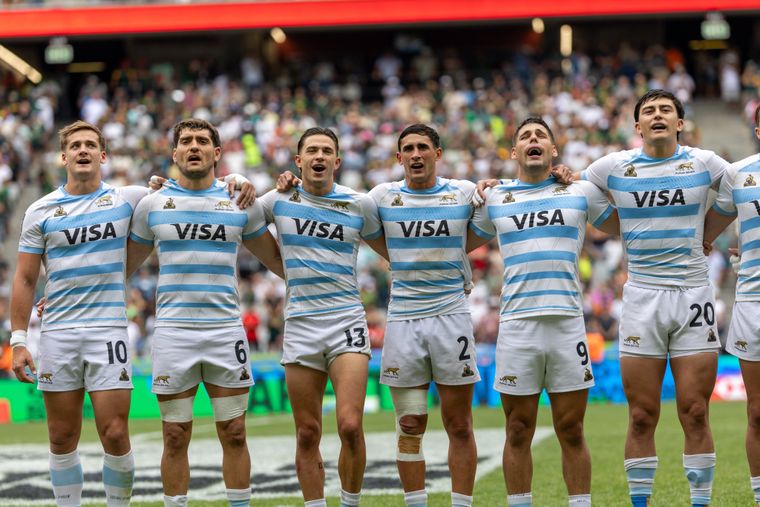 Tras un mal paso por Dubai, Los Pumas 7s se recuperaron en Ciudad del Cabo.&nbsp;