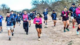 En Ñacuñán, hay una carrera de trail running que es ya un clásico. Foto Giuliana Santucci En Ñacuñán, hay una carrera de trail running que es ya un clásico. Foto Giuliana Santucci
