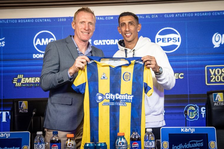 &Aacute;ngel Di Mar&iacute;a, uno de los grandes refuerzos del f&uacute;tbol argentino en este mercado de pases