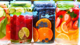 El agua de frutas está de moda. Foto: Solo Recetas - https://solorecetas.com/wp-content/uploads/2016/04/Agua-con-frutas-detox-1.jpg
