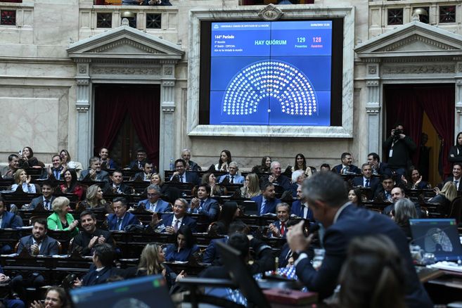 Diputados espera una sesión programada por el bloque opositor.