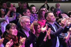 Aplausos de pie. No te pierdas al final de la nota, la galería de fotos. Foto: Municipalidad de Guaymallén